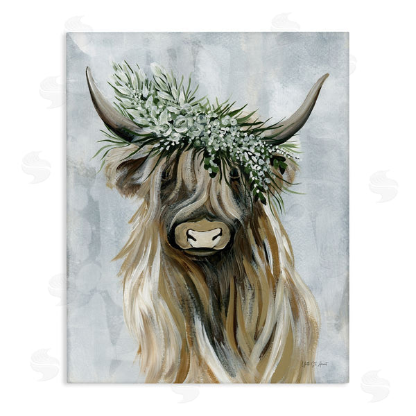 stupell industries Yvette St. Amant | Floral Crowned Bovine