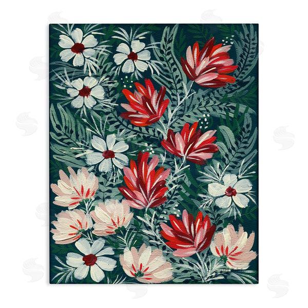stupell industries Yvette St. Amant | Folksy Floral Pattern
