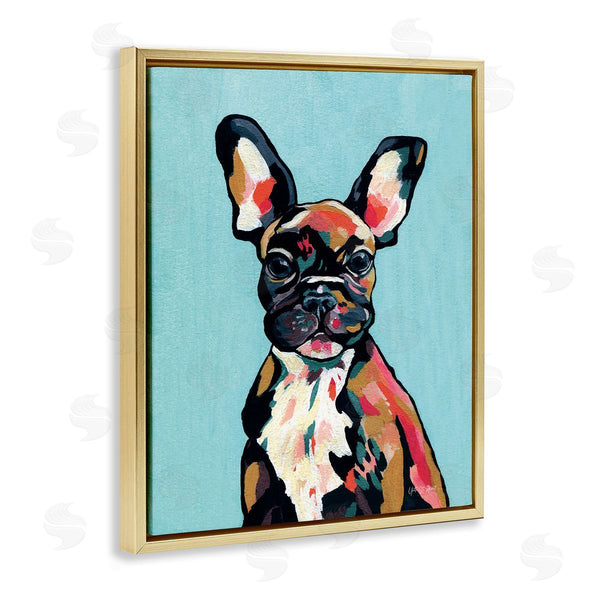 Stupell Industries Yvette St. Amant | French Bulldog Modern