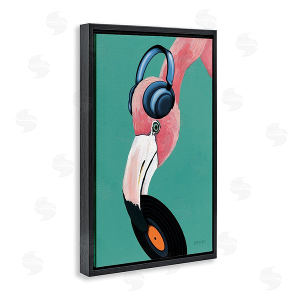 Stupell Industries Yvette St. Amant | Fun Musical Flamingo