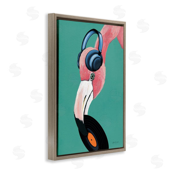 Stupell Industries Yvette St. Amant | Fun Musical Flamingo