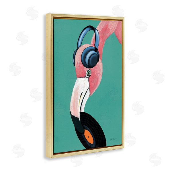 Stupell Industries Yvette St. Amant | Fun Musical Flamingo
