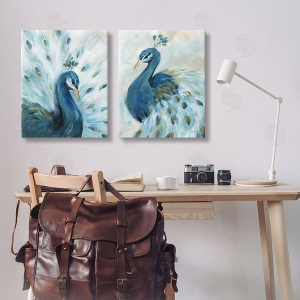 Stupell Industries Yvette St. Amant | Gentle Pretty Peacocks Wall Art