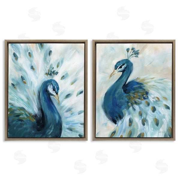 Stupell Industries Yvette St. Amant | Gentle Pretty Peacocks Wall Art