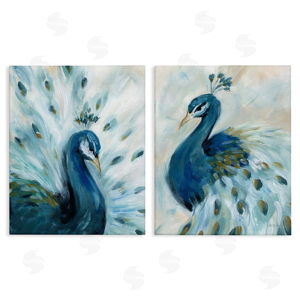 stupell industries Yvette St. Amant | Gentle Pretty Peacocks Wall Art
