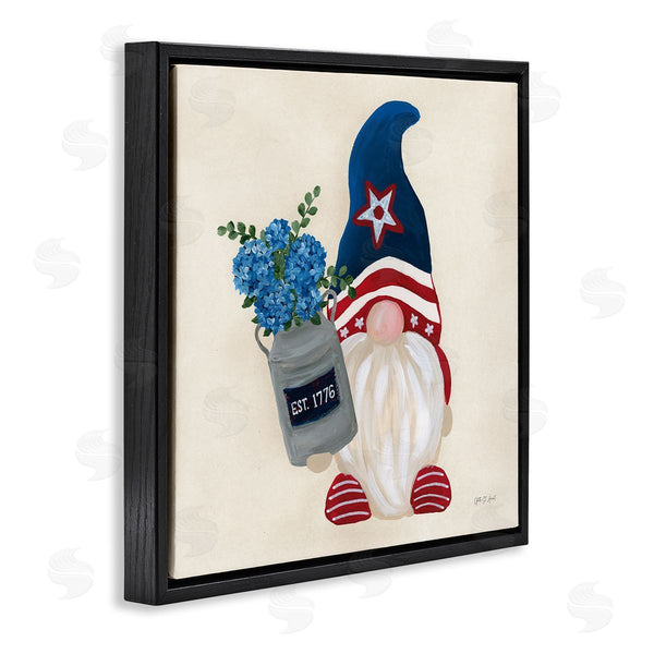 Stupell Industries Yvette St. Amant | Gnome & Americana Bouquet