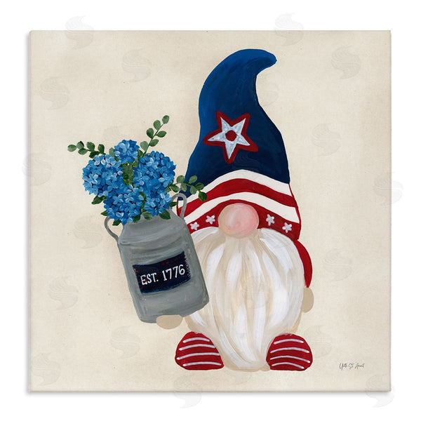 stupell industries Yvette St. Amant | Gnome & Americana Bouquet