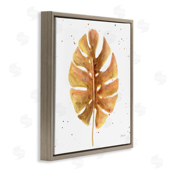 Stupell Industries Yvette St. Amant | Golden Palm Leaf