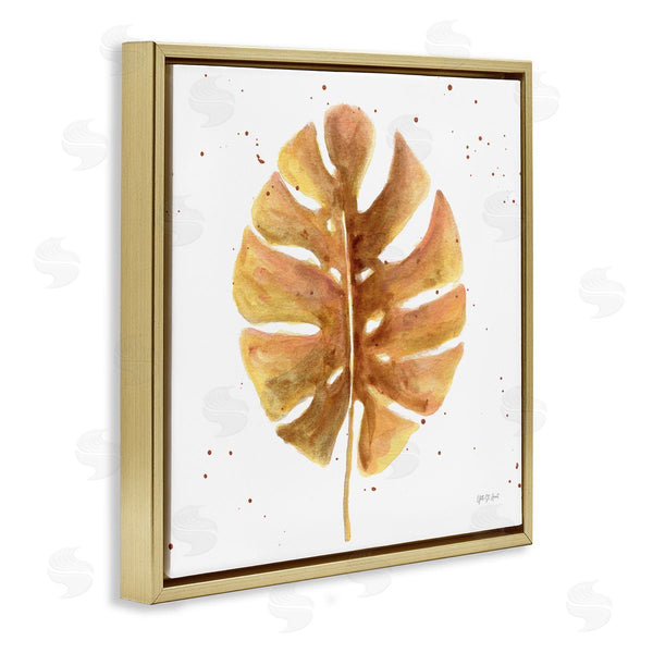 Stupell Industries Yvette St. Amant | Golden Palm Leaf