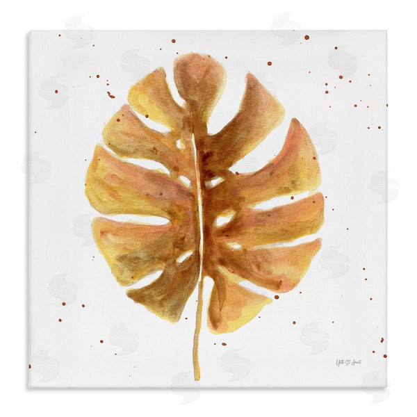 stupell industries Yvette St. Amant | Golden Palm Leaf