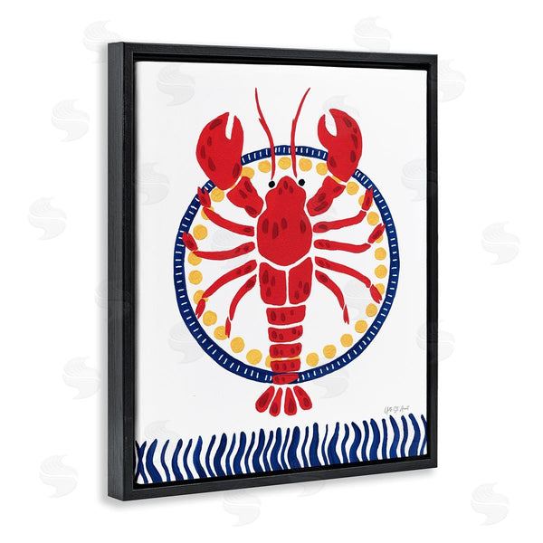 Stupell Industries Yvette St. Amant | Kitschy Coastal Lobster