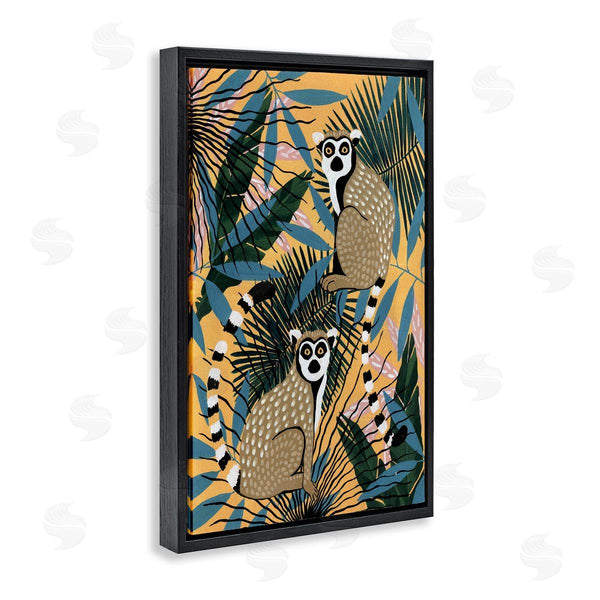Stupell Industries Yvette St. Amant | Lemurs And Tropical Plants