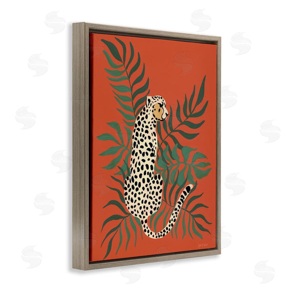 Stupell Industries Yvette St. Amant | Leopard And Palm Leaves
