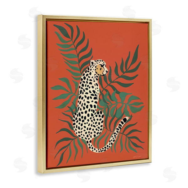 Stupell Industries Yvette St. Amant | Leopard And Palm Leaves