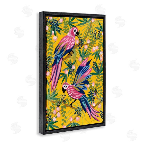 Stupell Industries Yvette St. Amant | Maximalist Parrots Pattern Wall Art