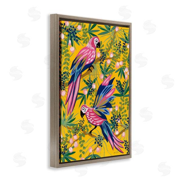 Stupell Industries Yvette St. Amant | Maximalist Parrots Pattern Wall Art