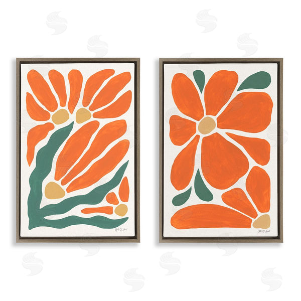 Stupell Industries Yvette St. Amant | Midcentury Flower Abstracts