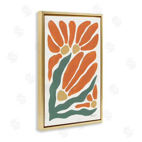 Stupell Industries Yvette St. Amant | Midcentury Orange Blooms