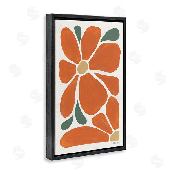 Stupell Industries Yvette St. Amant | Minimal Mod Orange Flowers