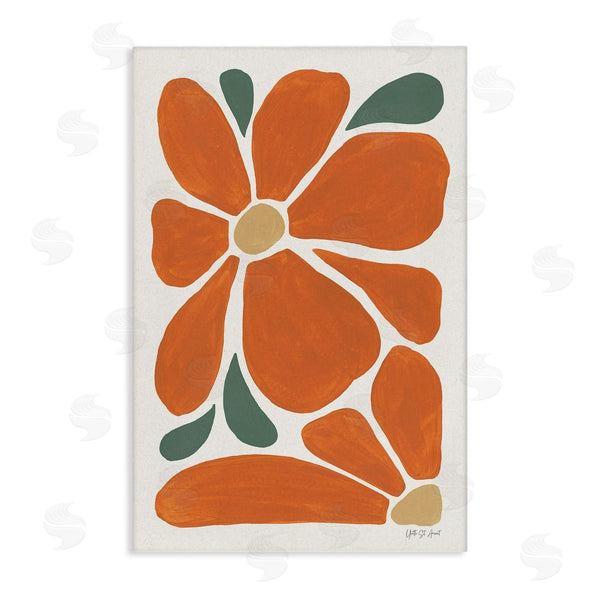 stupell industries Yvette St. Amant | Minimal Mod Orange Flowers