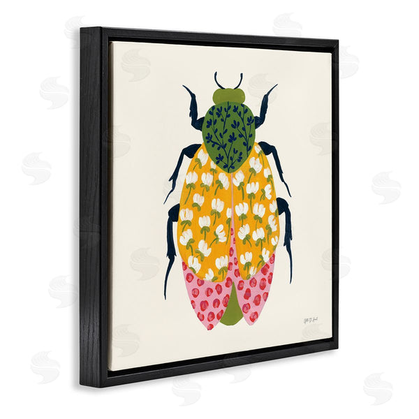 Stupell Industries Yvette St. Amant | Mixed Blooms Beetle