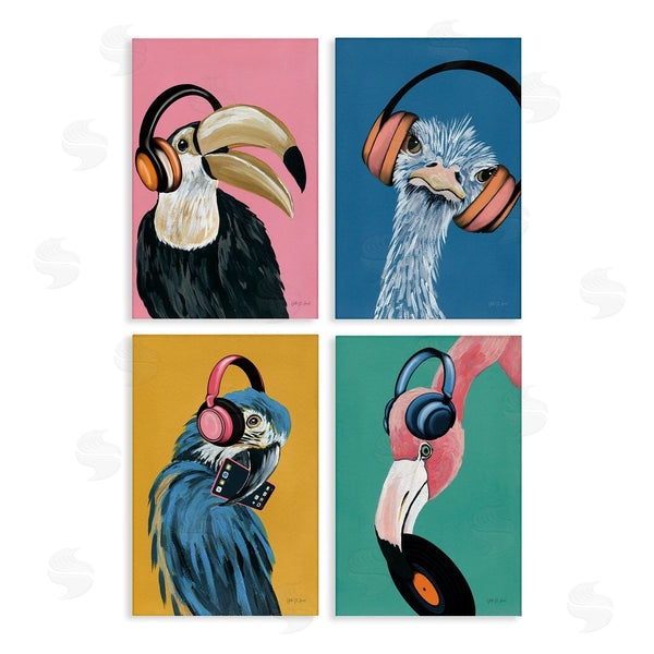 stupell industries Yvette St. Amant | Musical Tropical Birds Wall Art
