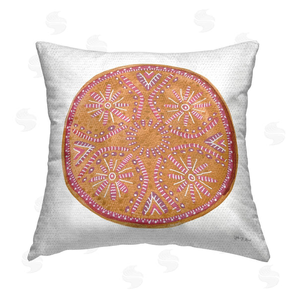 Stupell Industries Yvette St. Amant | Mustard Mandala Pattern Printed Throw Pillow