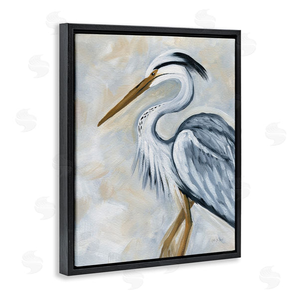 Stupell Industries Yvette St. Amant | Muted Blue Heron