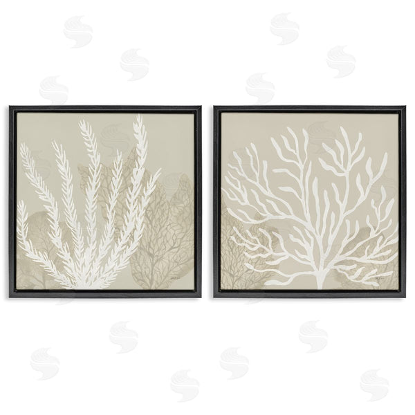 Stupell Industries Yvette St. Amant | Muted Coral Branches On Beige