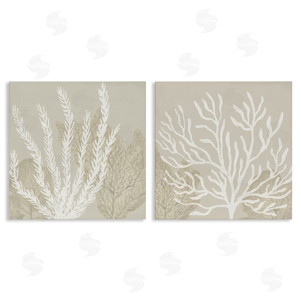 stupell industries Yvette St. Amant | Muted Coral Branches on Beige