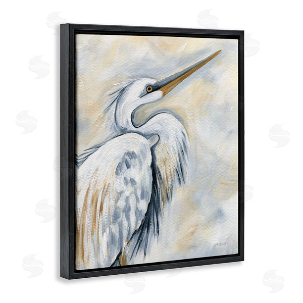 Stupell Industries Yvette St. Amant | Muted White Egret