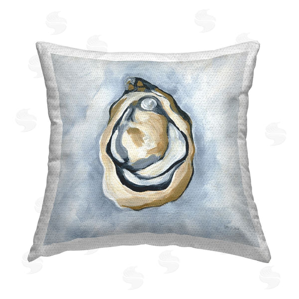 Stupell Industries Yvette St. Amant | Oyster With Pearl Printed Throw Pillow