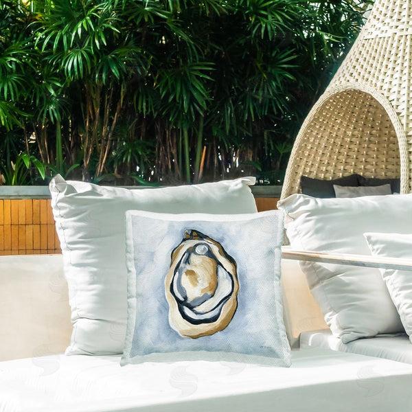 Stupell Industries Yvette St. Amant | Oyster With Pearl Printed Throw Pillow
