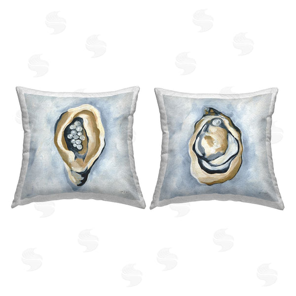 Stupell Industries Yvette St. Amant | Oyster With Pearls Printed Throw Pillow Set