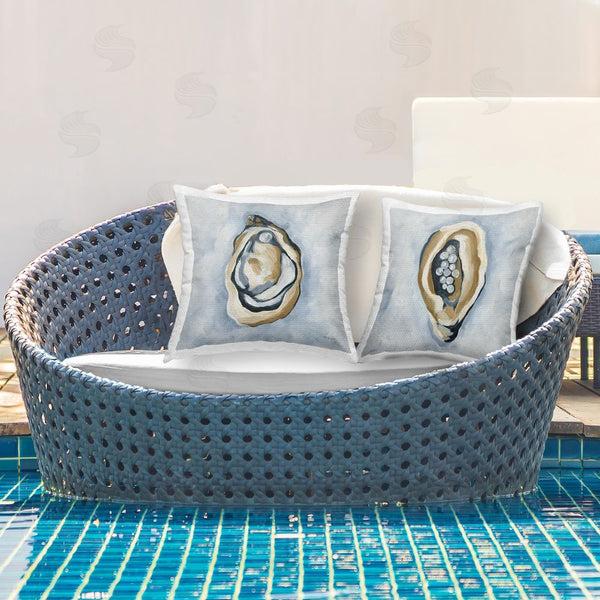 Stupell Industries Yvette St. Amant | Oyster With Pearls Printed Throw Pillow Set