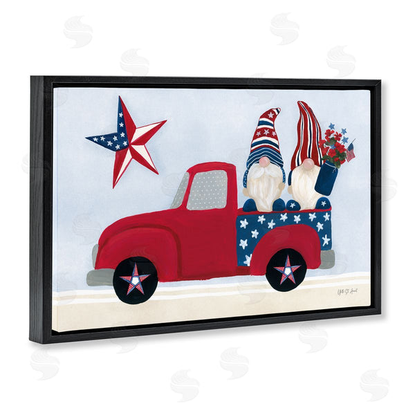 Stupell Industries Yvette St. Amant | Patriotic Gnomes In Truck