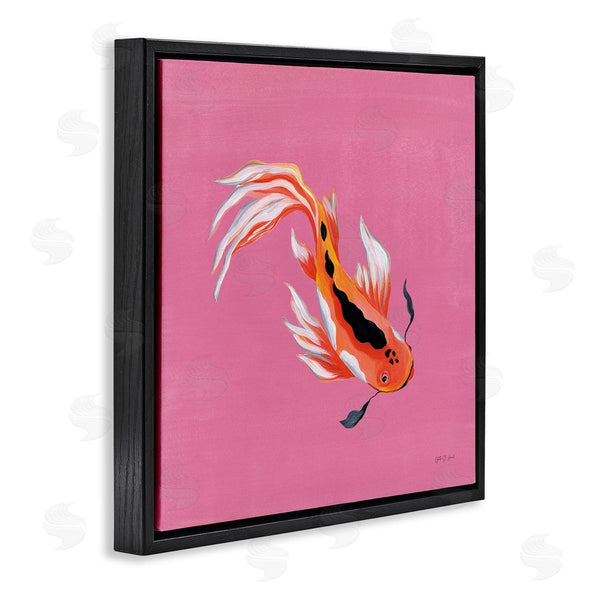 Stupell Industries Yvette St. Amant | Pink Vibrant Koi Fish