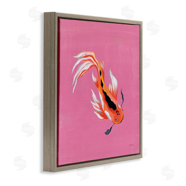 Stupell Industries Yvette St. Amant | Pink Vibrant Koi Fish