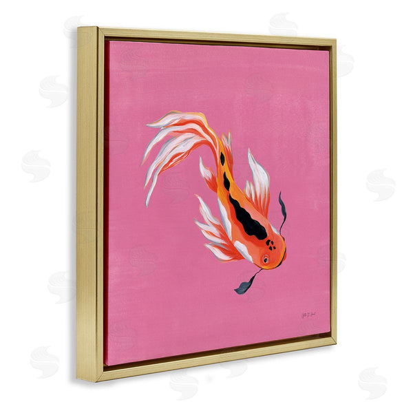 Stupell Industries Yvette St. Amant | Pink Vibrant Koi Fish