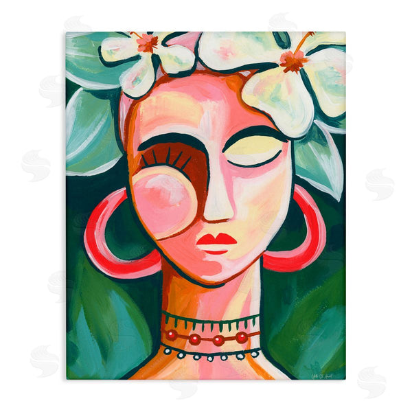 stupell industries Yvette St. Amant | Portrait In The Tropics
