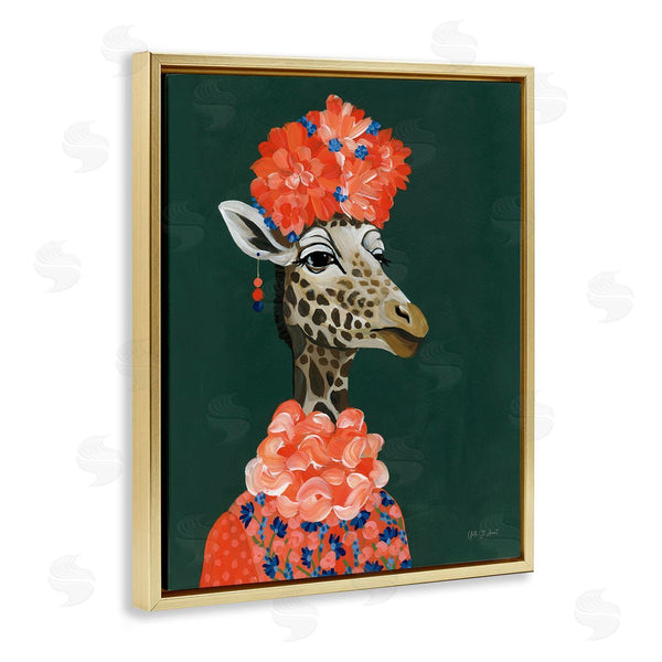 Stupell Industries Yvette St. Amant | Regal Giraffe Portrait