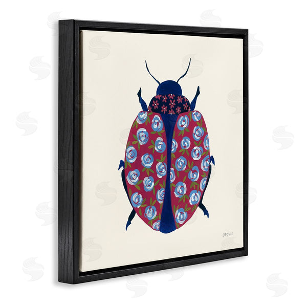 Stupell Industries Yvette St. Amant | Rose Blooming Beetle