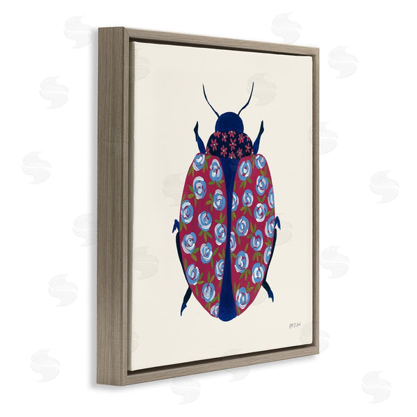 Stupell Industries Yvette St. Amant | Rose Blooming Beetle
