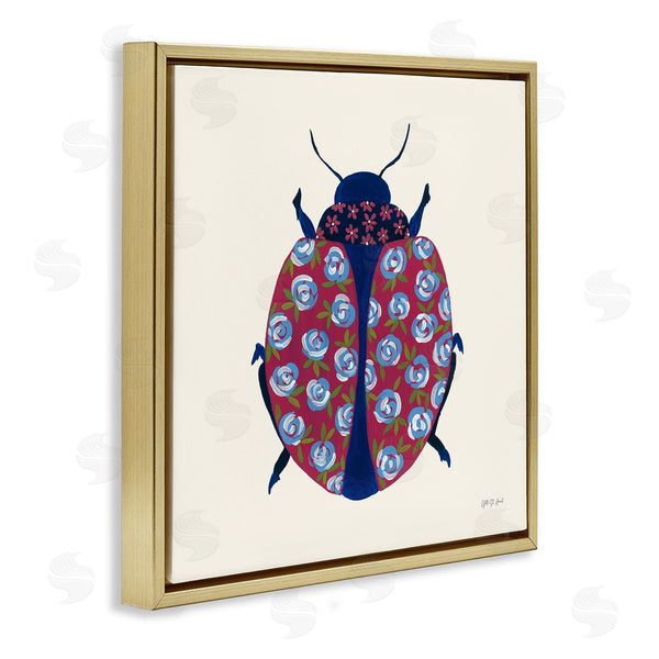 Stupell Industries Yvette St. Amant | Rose Blooming Beetle
