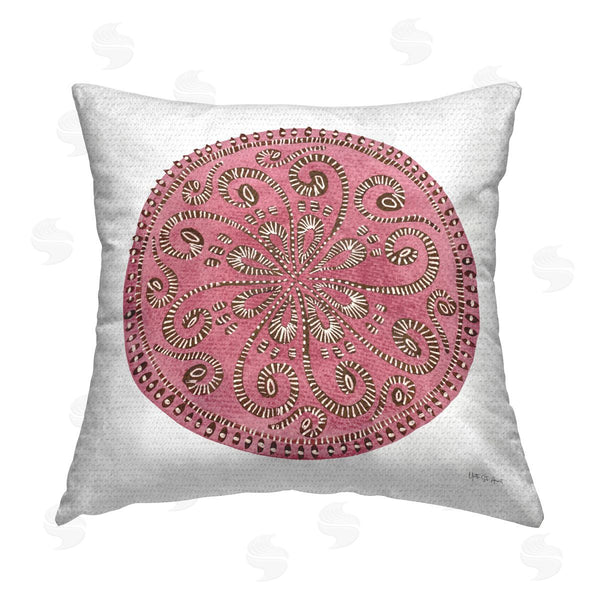Stupell Industries Yvette St. Amant | Rose Mandala Pattern Printed Throw Pillow