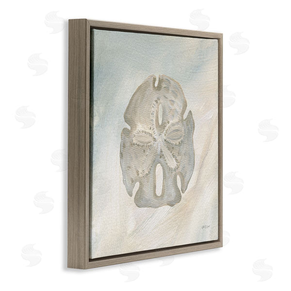 Stupell Industries Yvette St. Amant | Sand Dollar Over Beige