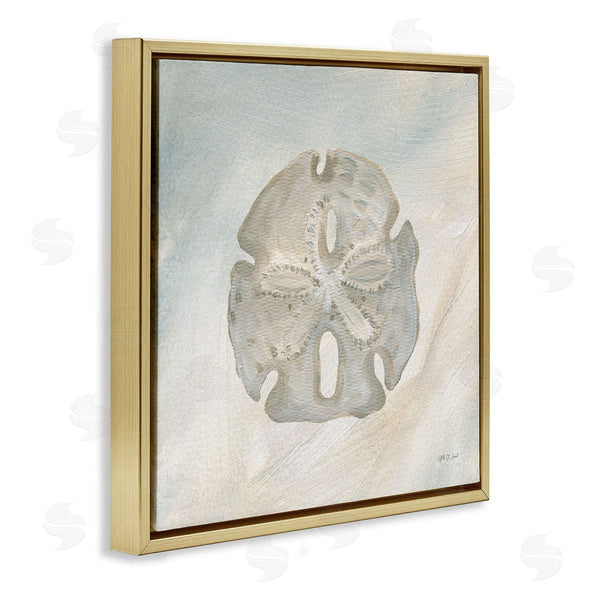 Stupell Industries Yvette St. Amant | Sand Dollar Over Beige