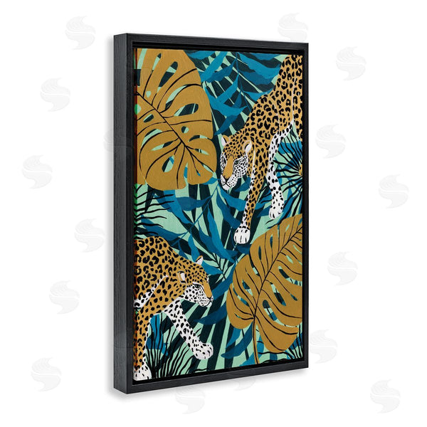 Stupell Industries Yvette St. Amant | Stalking Cheetahs With Leaves
