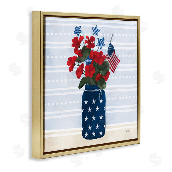 Stupell Industries Yvette St. Amant | Stars & Stripes Bouquet