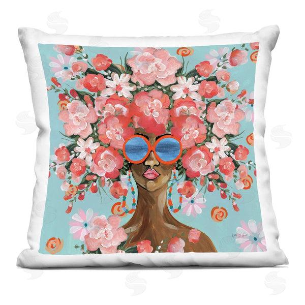 stupell industries Yvette St. Amant | Sunning In Florals Printed Throw Pillow